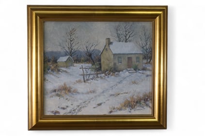 ALBERT VAN NESS GREENE OIL PAINTING