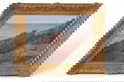 BEN CARRE SEASCAPE OIL PAINTING