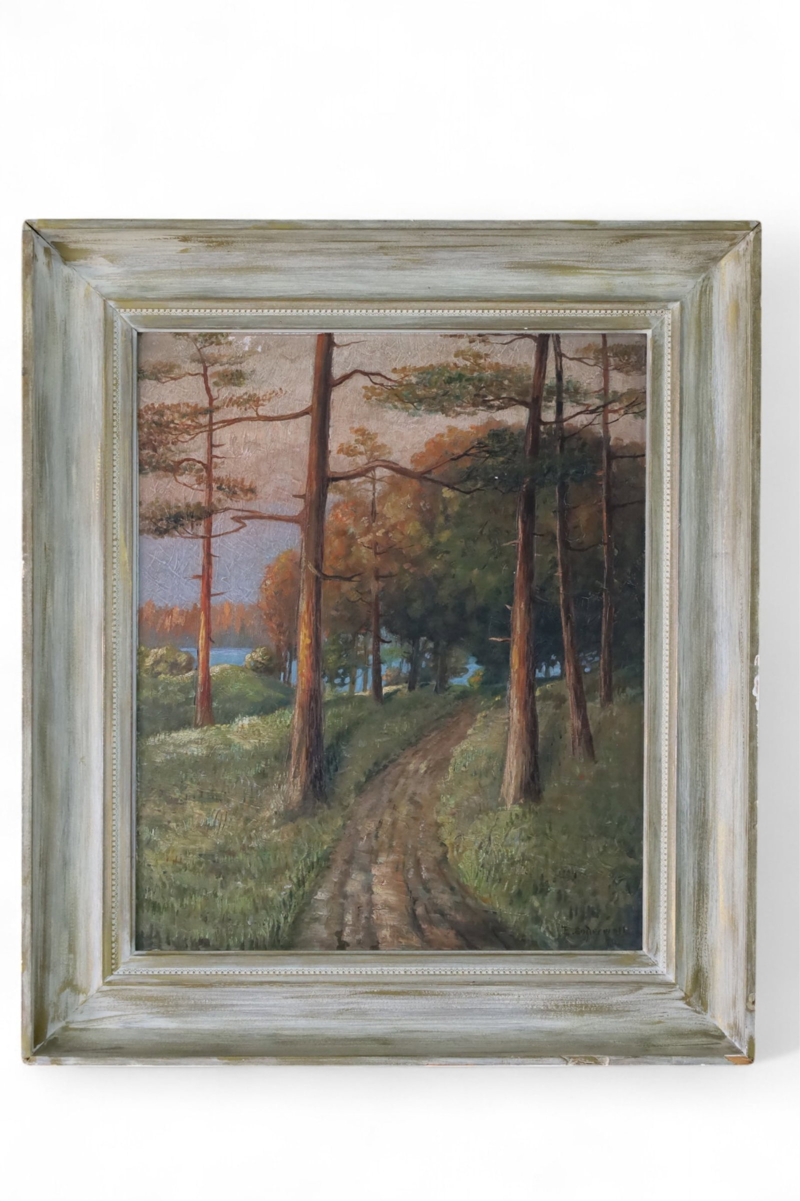 REDWOOD OIL PAINTING (1 of 2)