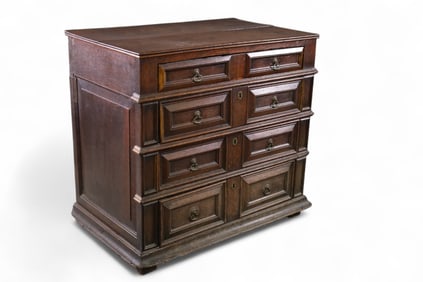 LATE 17TH CENTURY CHEST OF DRAWERS