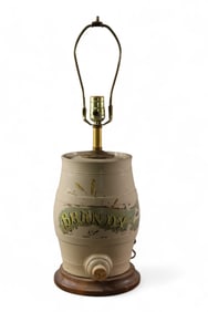 STONEWARE CROCK TABLE LAMP
