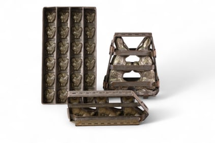 3 CHOCOLATE MOLDS