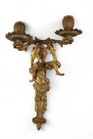 BRONZE SCONCE