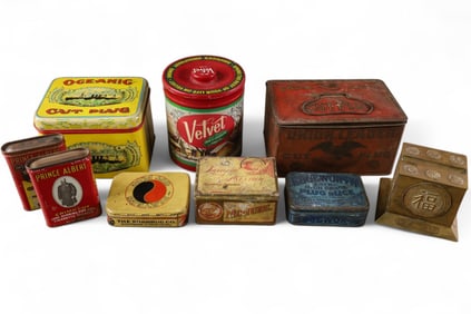 COLLECTION OF TINS