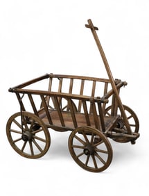 ANTIQUE GOAT CART