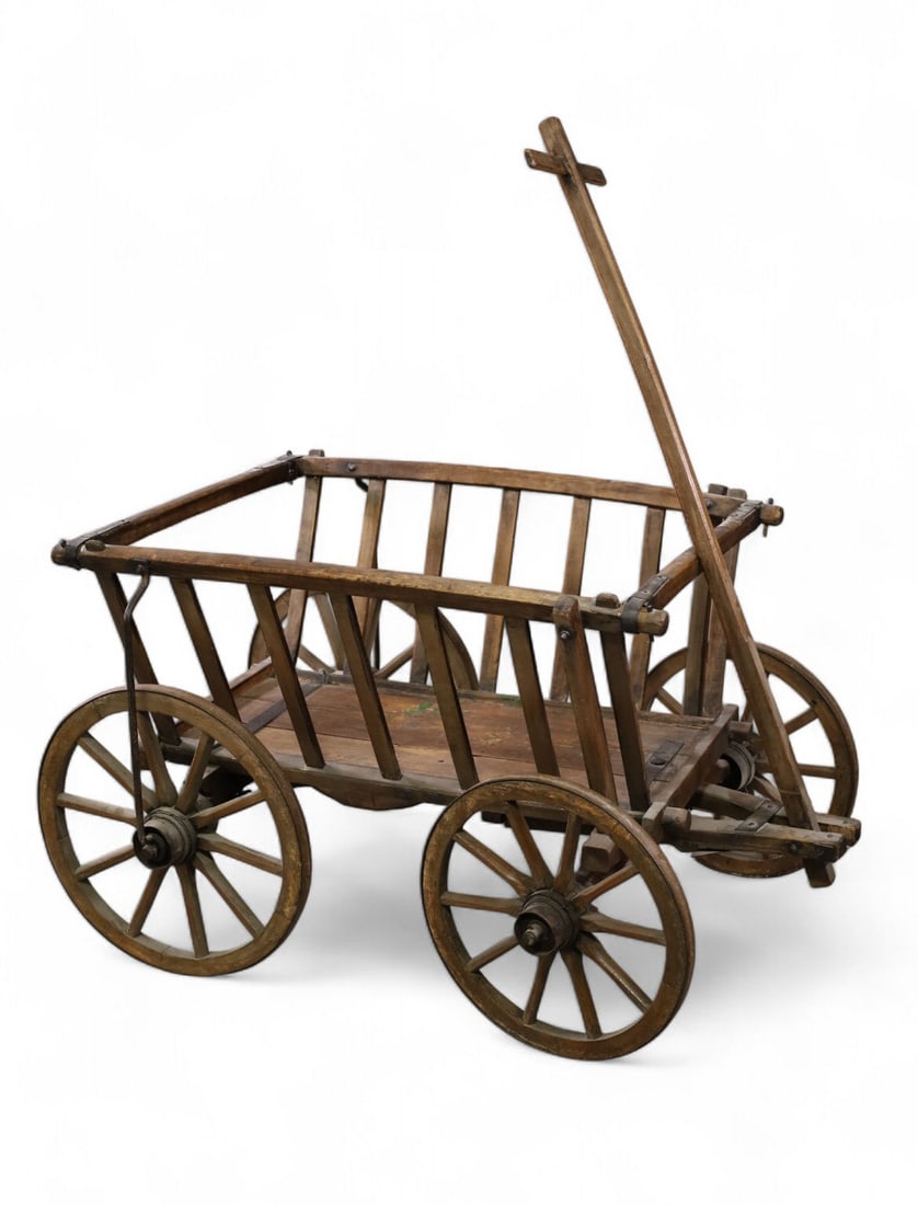 ANTIQUE GOAT CART (1 of 3)