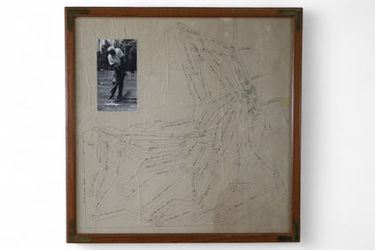 LOS SERRANOS GOLF COURSE DRAWING