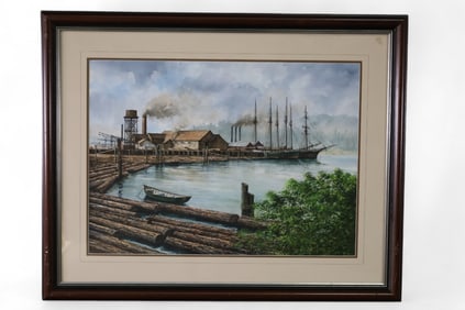 IAN RAMSAY WATERCOLOR