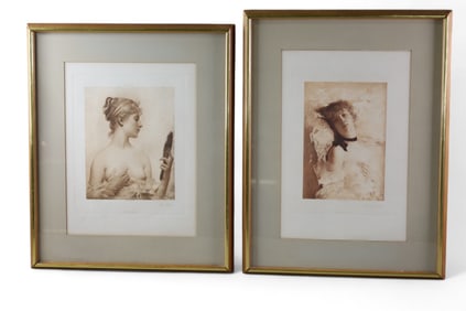 2 NUDE PRINTS