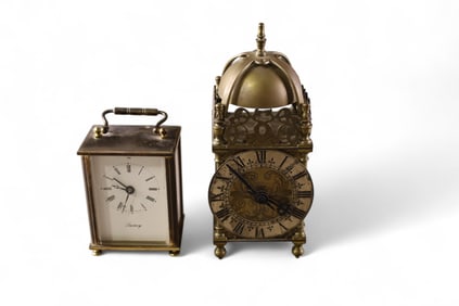 2 ENGLISH CLOCKS