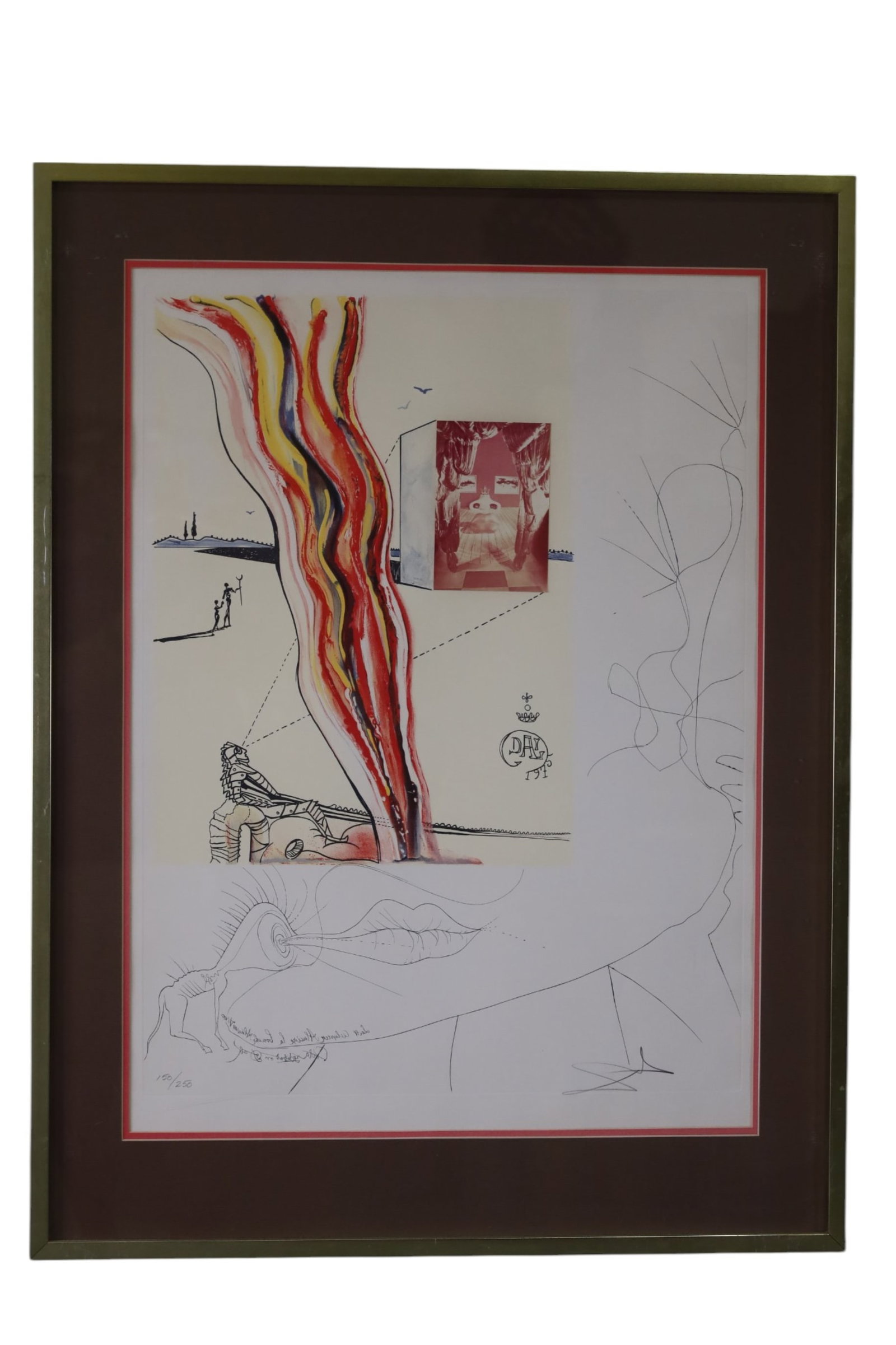 SALVADOR DALI LITHOGRAPH (1 of 4)