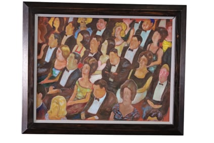 SIMON GARROW OIL PAINTING