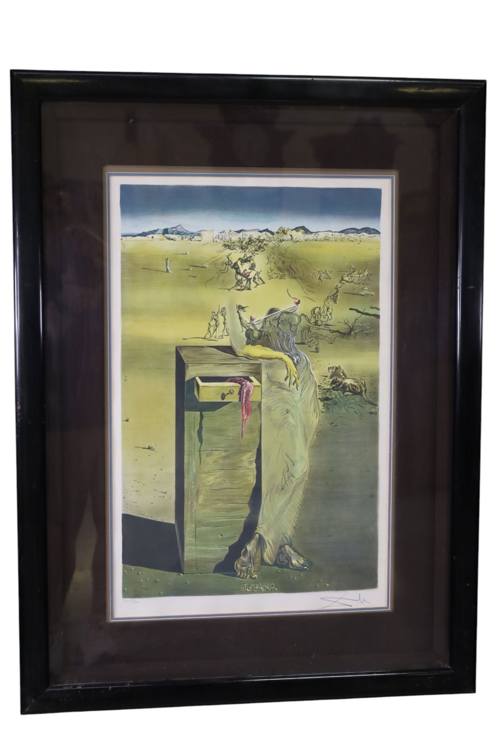 SALVADOR DALI LITHOGRAPH (1 of 3)