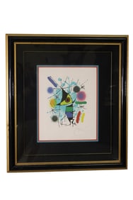 JOAN MIRO LITHOGRAPH