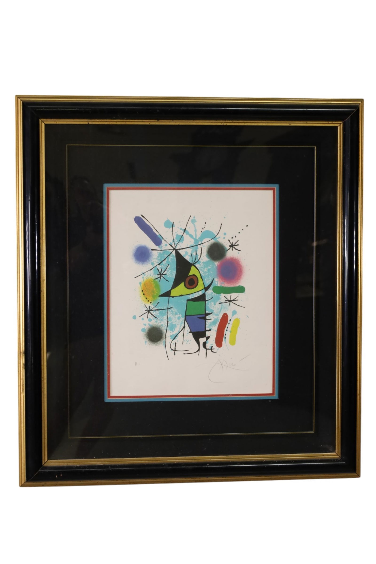 JOAN MIRO LITHOGRAPH (1 of 4)