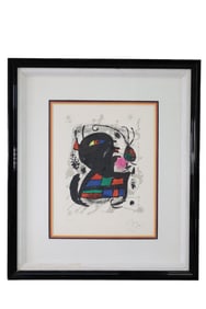 JOAN MIRO LITHOGRAPH