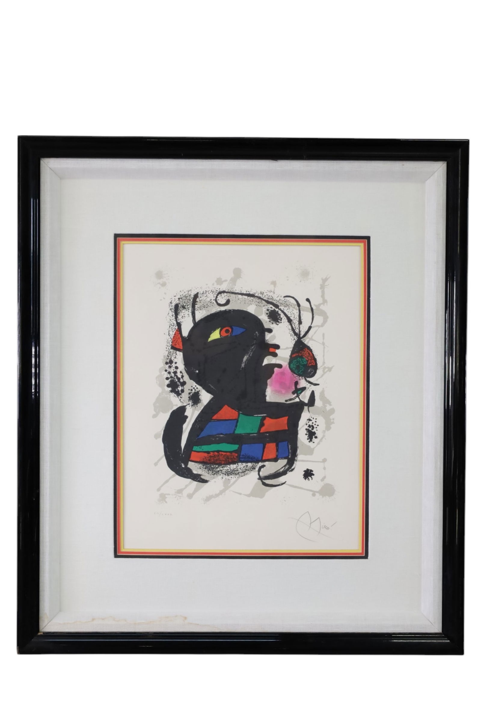 JOAN MIRO LITHOGRAPH (1 of 2)