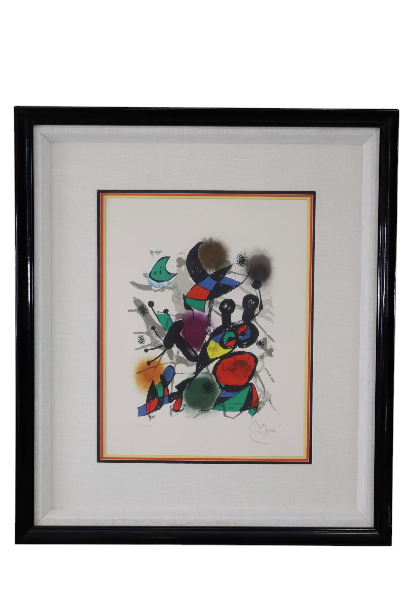JOAN MIRO LITHOGRAPH (1 of 4)