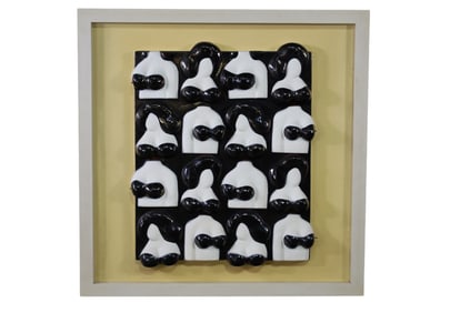 MID CENTURY MODERN ABSTRACT WALL HANGING