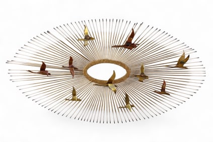 MID CENTURY MODERN WALL SCULPTURE