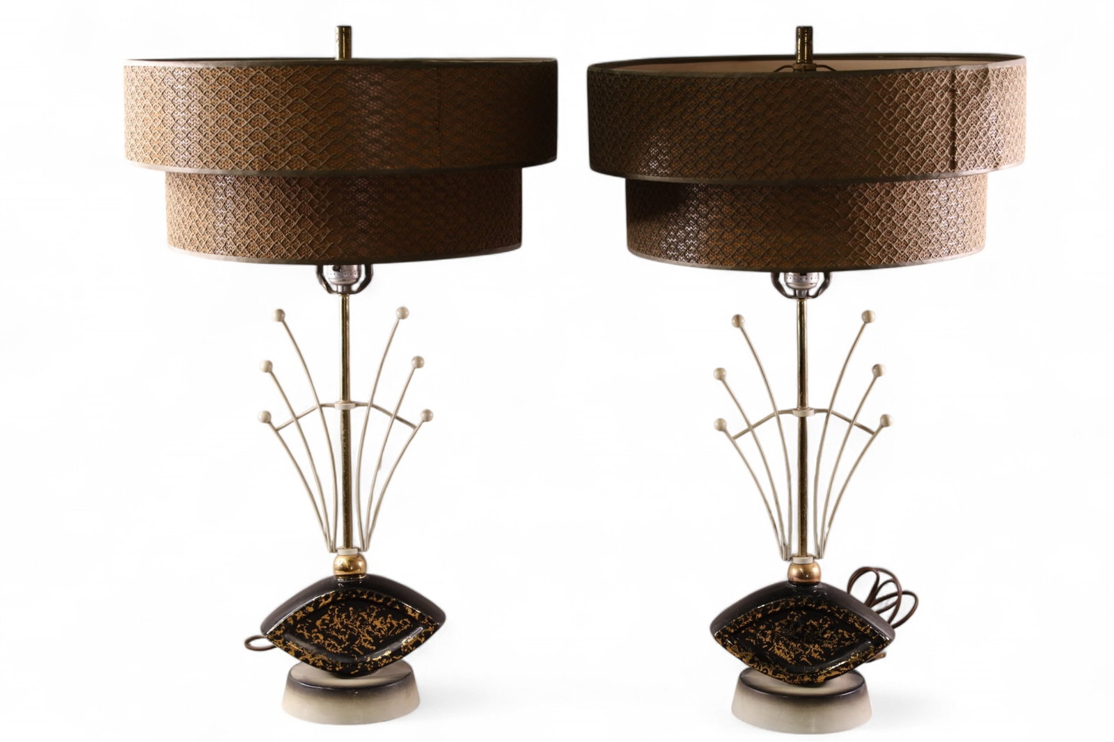 PAIR OF MCM TABLE LAMPS (1 of 3)