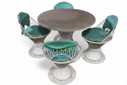 MCM RUSSELL WOODARD PATIO SET