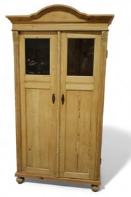 PINE 2 DOOR CABINET