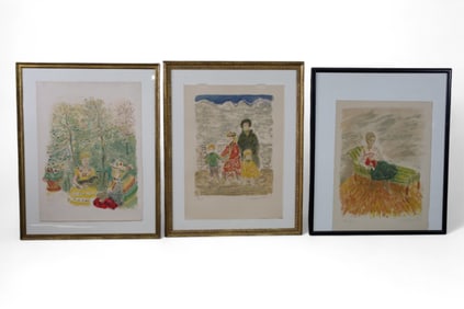 3 CONSTANTIN TERECHKOVITCH PRINTS