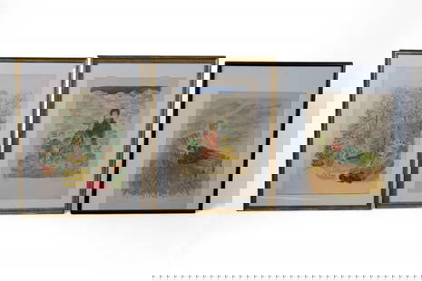 3 CONSTANTIN TERECHKOVITCH PRINTS: 3 FRAMED PRINTS BY CONSTANTIN TERECHKOVITCH. 30" x 39" IN FRAME