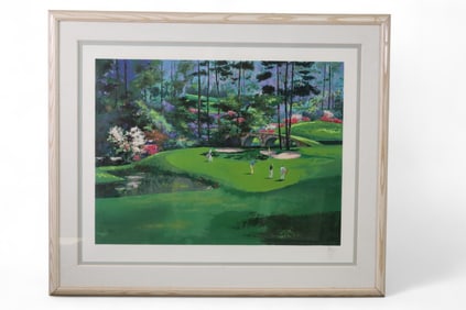AUGUSTA NATIONAL FRAMED LITHOGRAPH