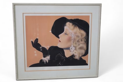 PETER FROMMEDOUGLAS FRAMED LITHOGRAPH