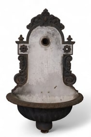 CAST IRON WALL FOUNTAIN