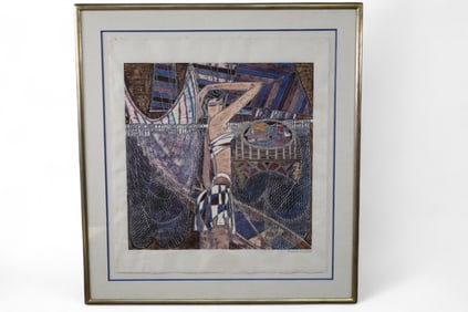 LARGE FRAMED PRINT