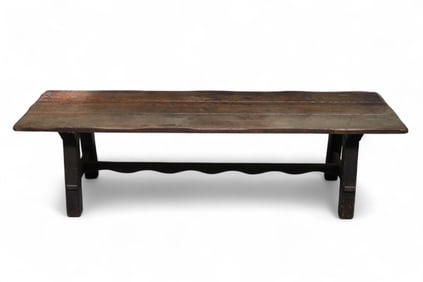 LONG MONTEREY STYLE BENCH