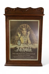 REXALL HAIR TONIC CABINET