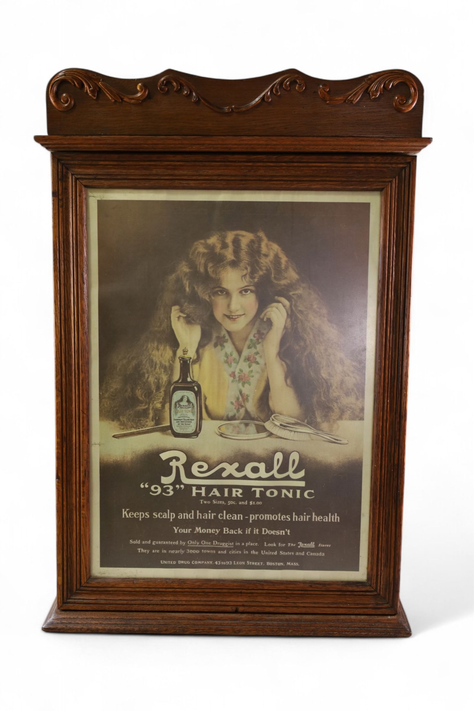 REXALL HAIR TONIC CABINET (1 of 3)