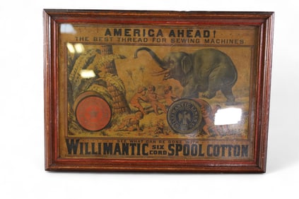 WILLIMANTIC SPOOL ADVERTISEMENT