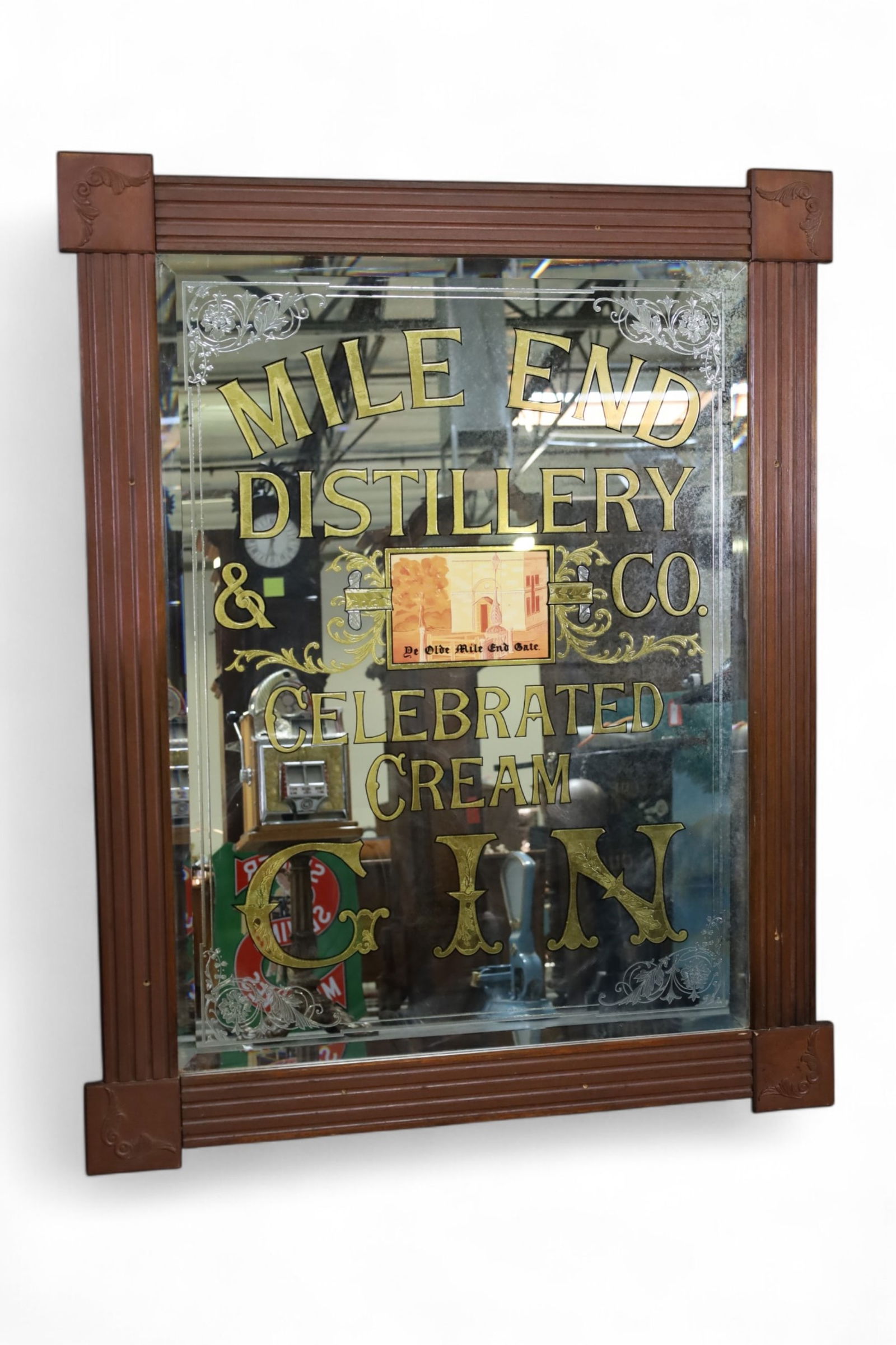 LARGE PUB MIRROR (1 of 3)