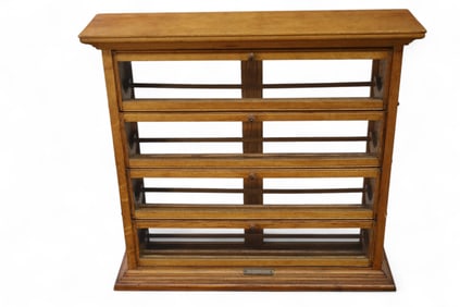OAK RIBBON CABINET