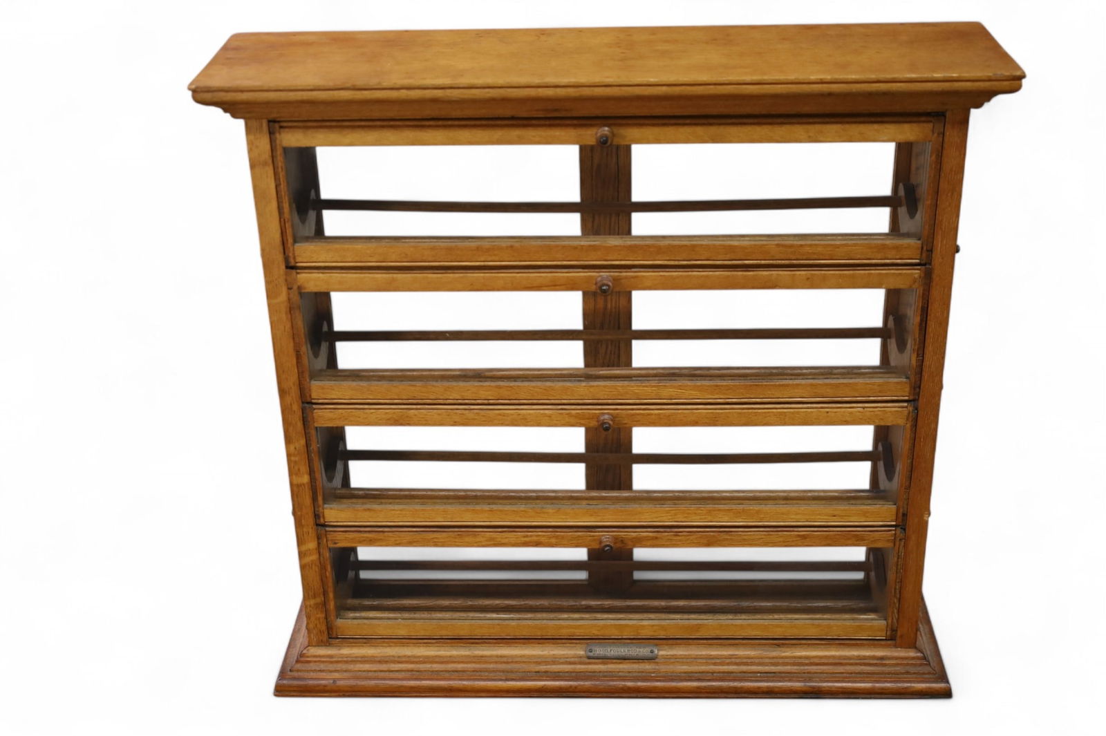 OAK RIBBON CABINET (1 of 4)