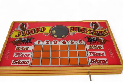 HORSE JUMBO SWEEPSTAKES GAME BOARD