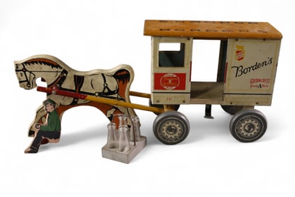 BORDENS MILK CART