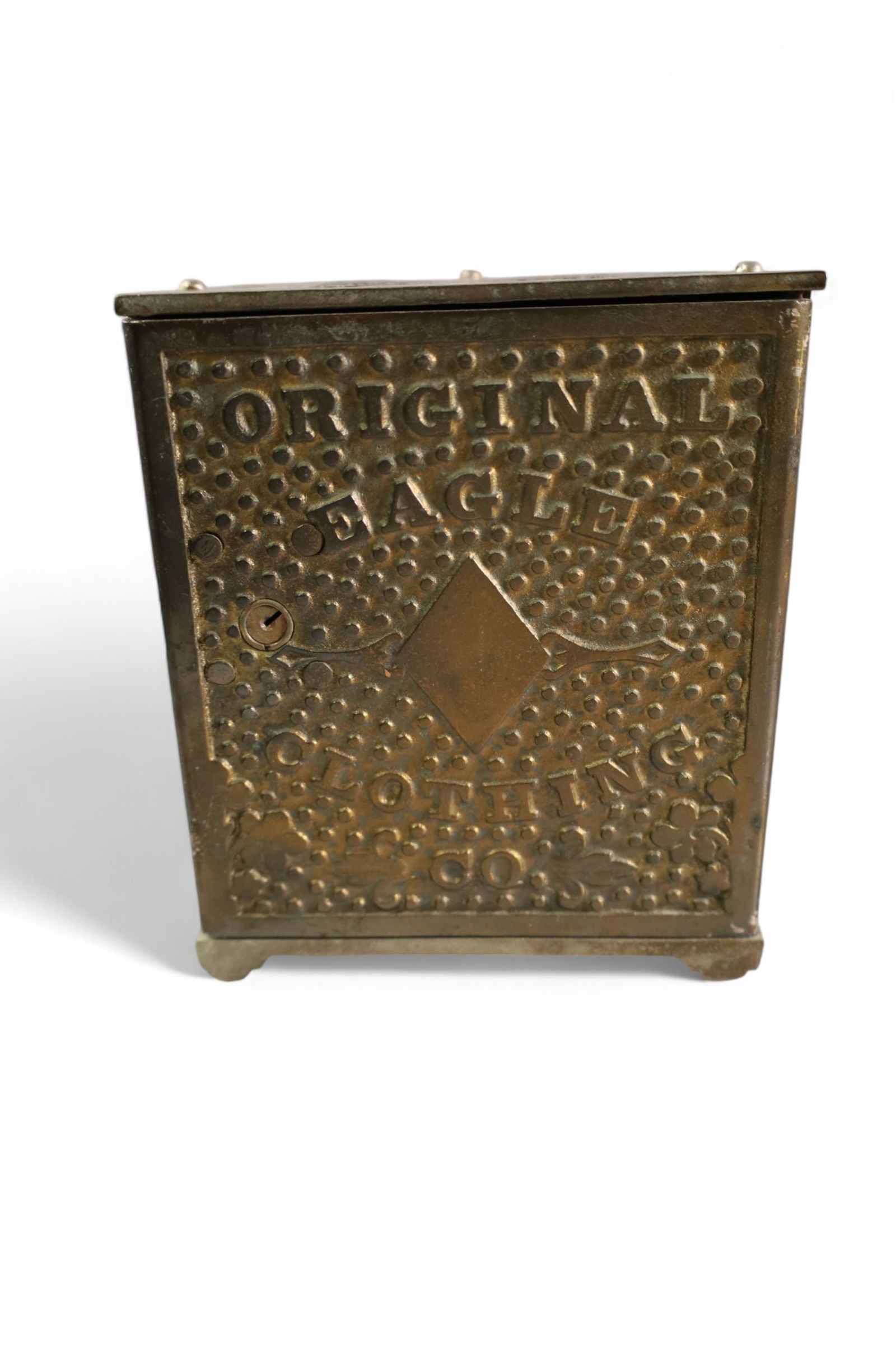 EAGLE CLOTHING COMPANY MINIATURE SAFE (1 of 3)