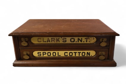 CLARK'S SPOOL CABINET