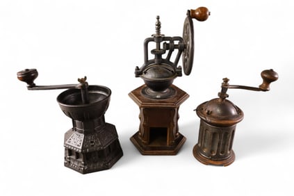3 UNUSUAL COFFEE MILLS