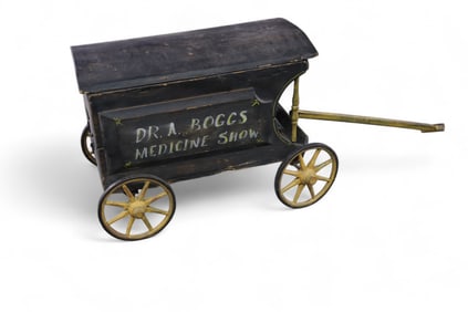 FOLKART COVERED WAGON