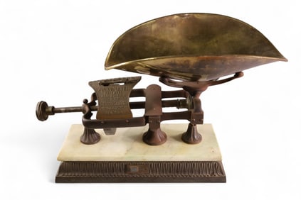 LARGE ANTIQUE BALANCE SCALE