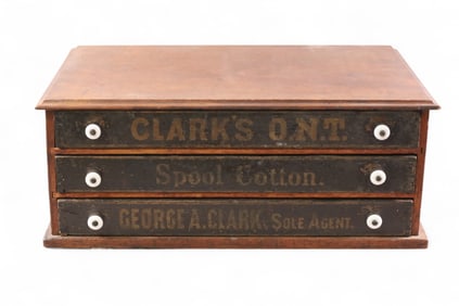 CLARK'S SPOOL CABINET