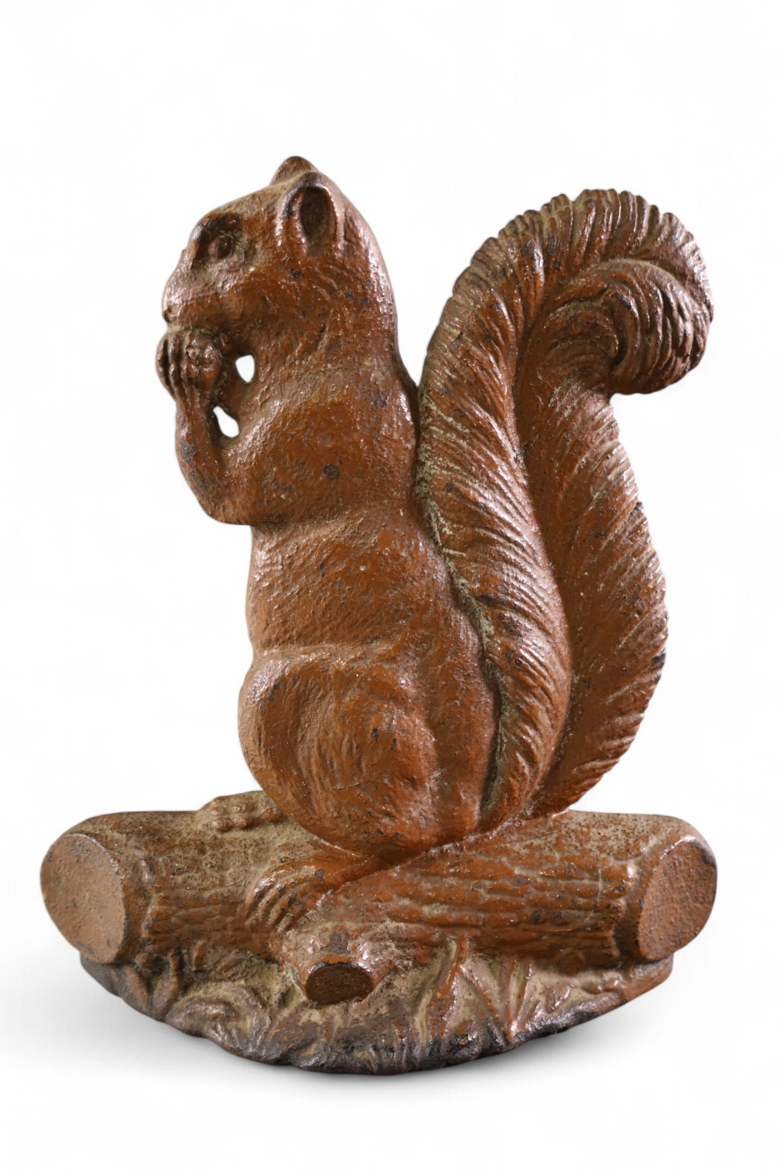 ANTTIQUE CAST IRON SQUIRREL DOORSTOP (1 of 2)