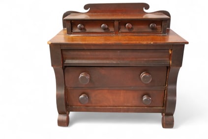 19TH CENTURY EMPIRE DOLL CHEST